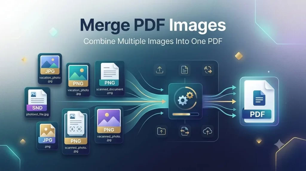 Merge PDF Images